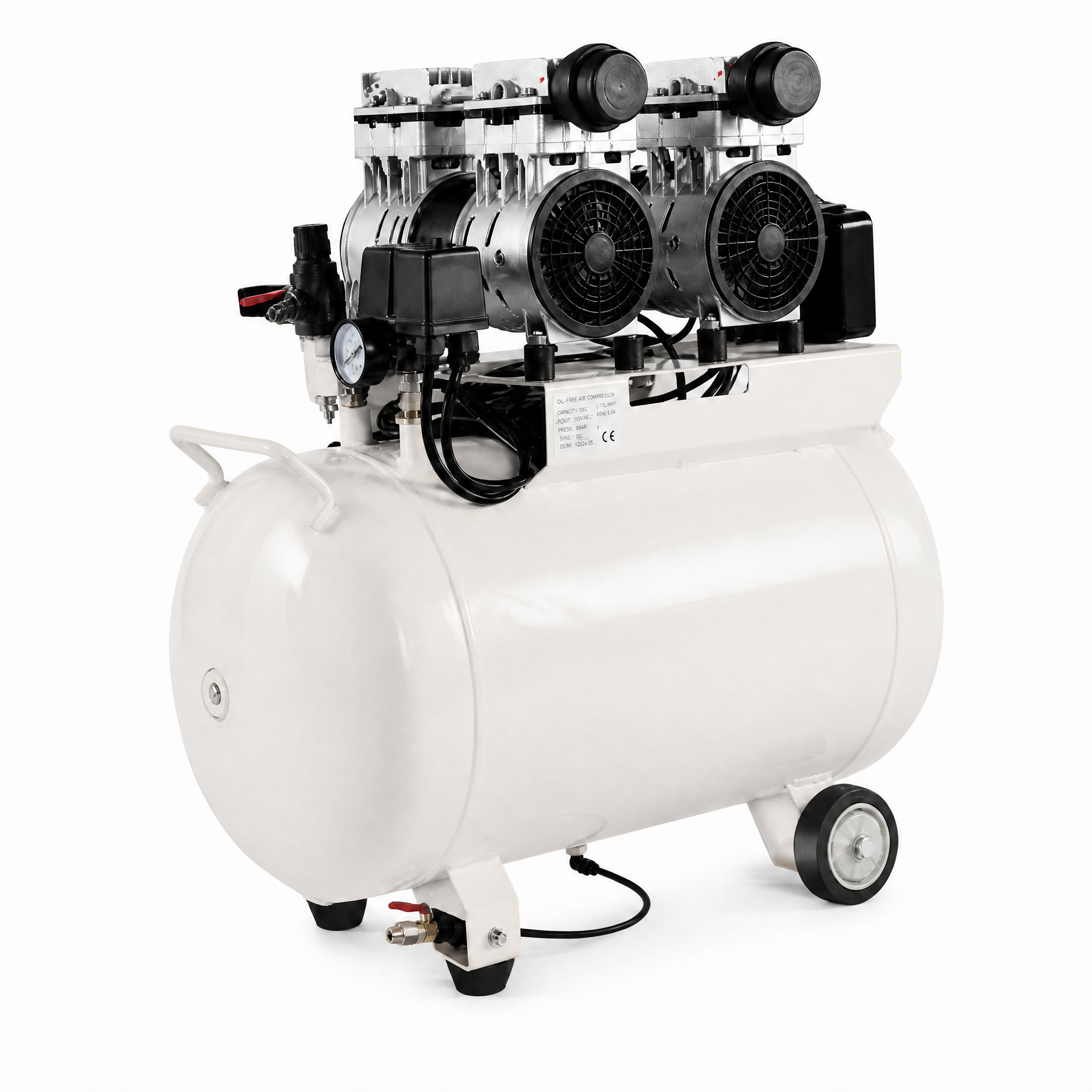 HC7502-50 50L oil-free air compressor
